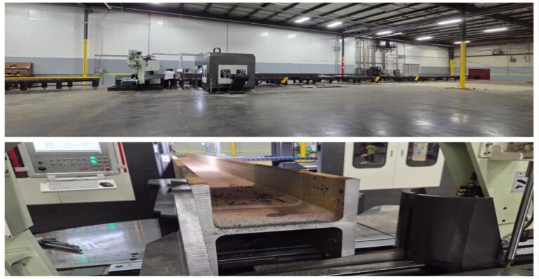 High-Performance newRun13DX Multi Beam Drilling Machine Tandem Line Installed in North Carolina