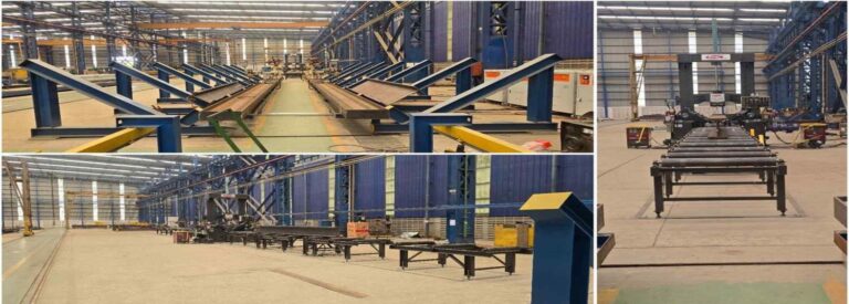 Built-Up Beam Fabrication Line Installation Successfully Completed in Indonesia