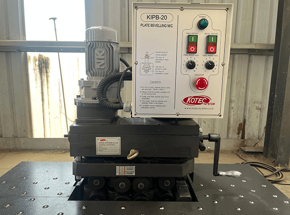 Portable Plate Bevelling Machine SMB-20C – Smart Solution for On-Site Edge Preparation