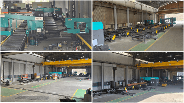 H-Line Installation Completed in South Korea with Advanced CNC Beam Processing Solutions