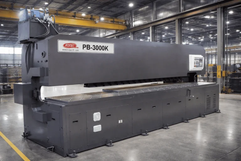 Plate Double-Sided Bevelling Machine PB-3000K | Precision Plate Edge Beveller